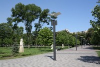 Скульптурные композиции в сквере им. Ленина