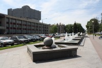 Аллея фонтанов на бульваре Шевченко