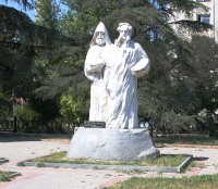 Памятник братьям Айвазовским 