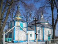 Хресто-воздвиженська церква села Камяний Брід (Володарсько-Волинський район)