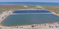 Соленое озеро в Счастливцево - украинский аналог Мертвого моря